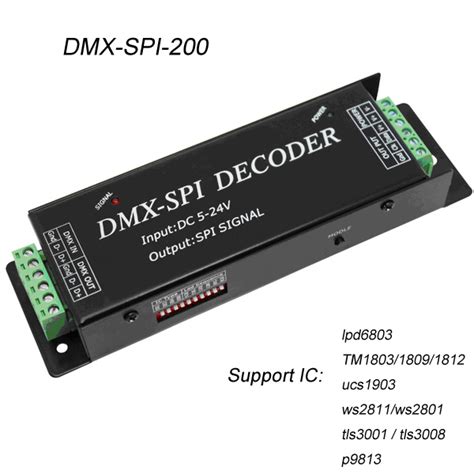 dmx512 to spi decoder mode